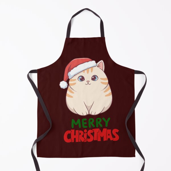 Item preview, Cute Persian Cat Merry Christmas Holiday Art designed and sold by stormk10.
