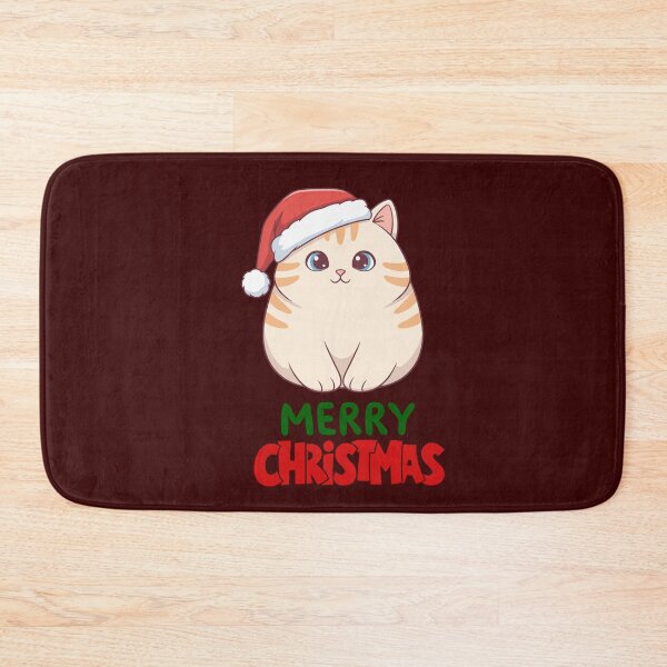 Item preview, Cute Persian Cat Merry Christmas Holiday Art designed and sold by stormk10.