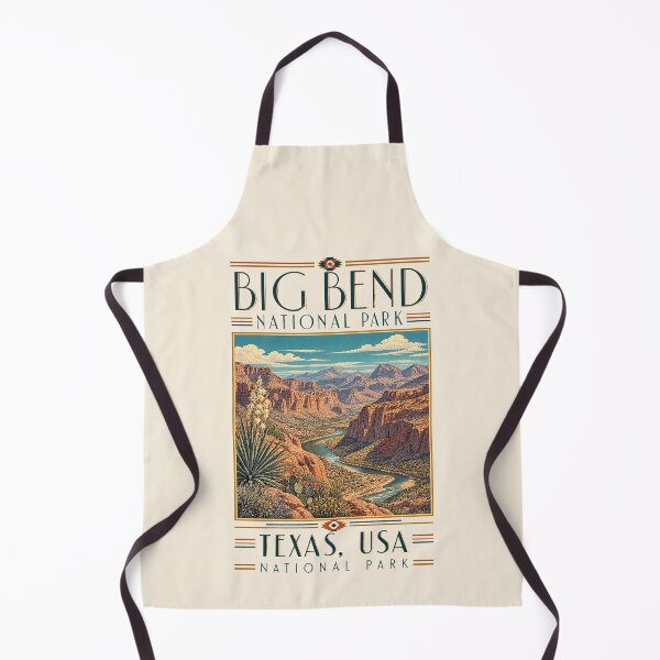 Item preview, Big Bend National Park, Texas, USA [Vintage Illustration] designed and sold by elektronen.