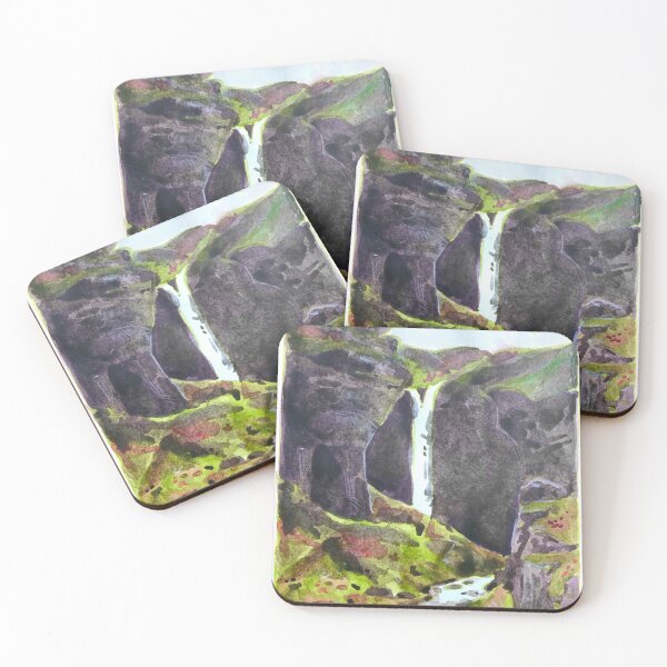Item preview, Cliff waterfall designed and sold by lindepet.
