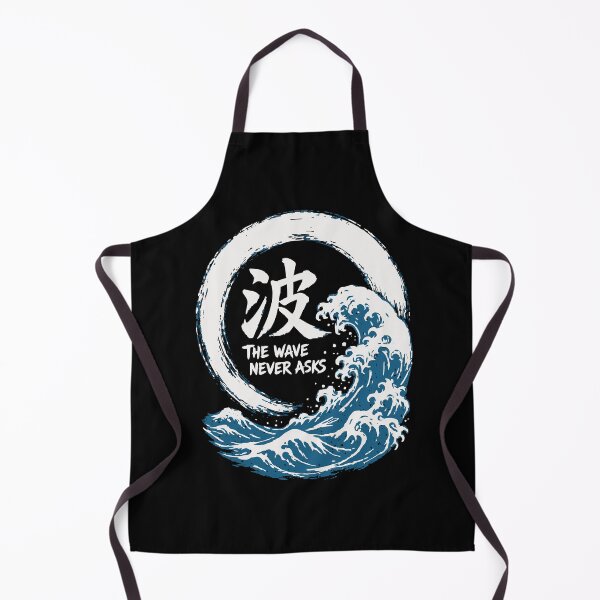 Item preview, Nami The Wave Never Asks - Enso Circle Breaking Ocean Wave designed and sold by WAVE-JP.