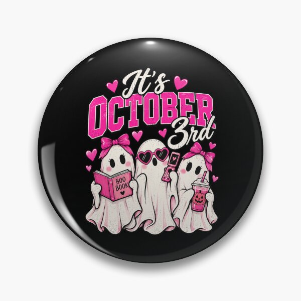 Item preview, October 3rd Halloween Ghosts designed and sold by ROUX-ART.