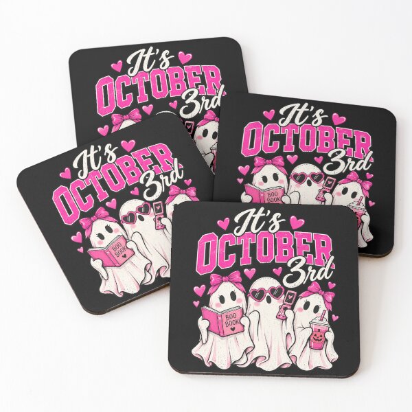 Item preview, October 3rd Halloween Ghosts designed and sold by ROUX-ART.