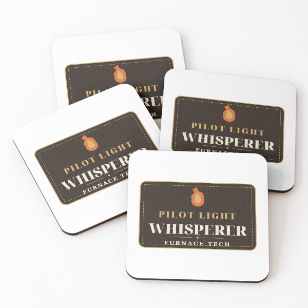 Item preview, Pilot Light Whisperer Furnace Tech Sticker Badge designed and sold by thestevebro.