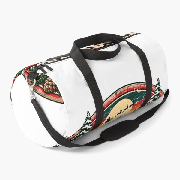 Item preview, Keep December Merry Retro Sunset Sleigh Vintage Christmas designed and sold by 198tees.