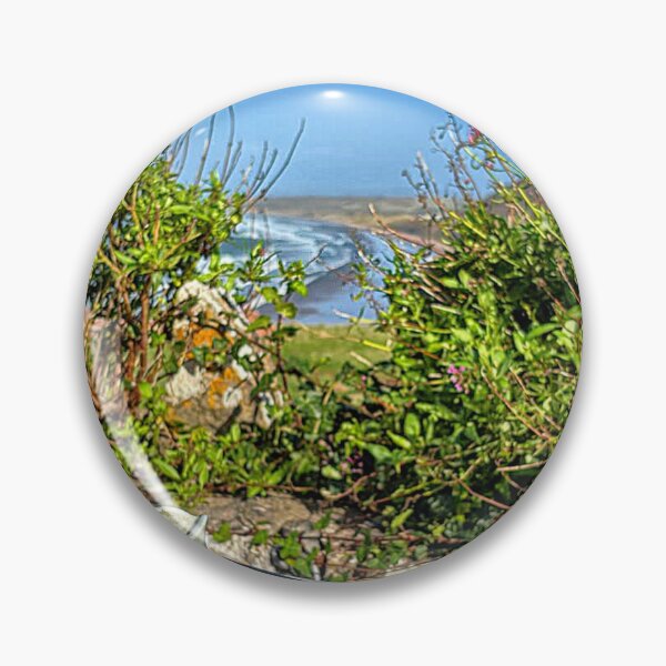 Item preview, Rhossili Bay Beach View and a Cup of Coffee designed and sold by Violaman.