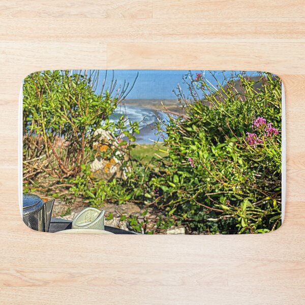 Item preview, Rhossili Bay Beach View and a Cup of Coffee designed and sold by Violaman.