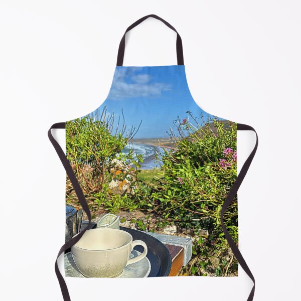 Item preview, Rhossili Bay Beach View and a Cup of Coffee designed and sold by Violaman.