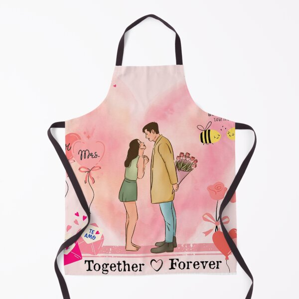Item preview, We Belong Together Forever Cute Couples Pink Heart Background | Variation 5 designed and sold by Art By Rukayya.