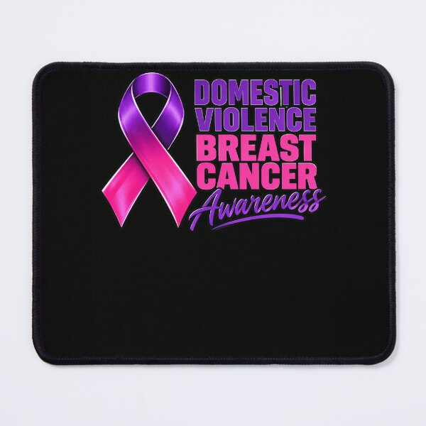Item preview, Domestic Violence Breast Cancer Awareness designed and sold by ROUX-ART.