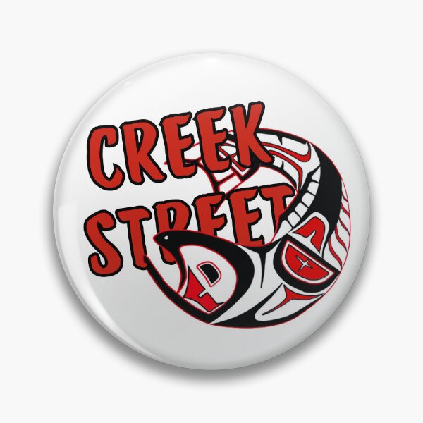 Item preview, Creek Street Salmon of Ketchikan Alaska designed and sold by YonderAndBeyond.
