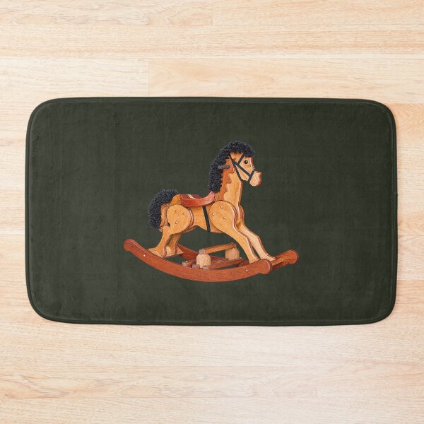 Item preview, Vintage Wooden Rocking Horse designed and sold by Susan Savad.