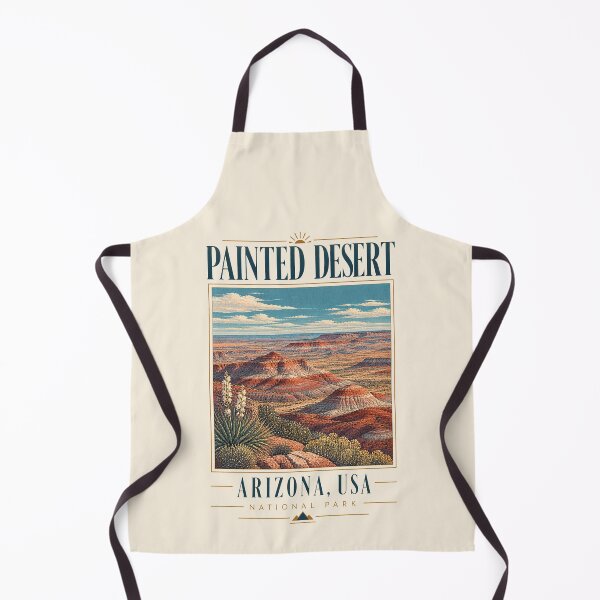 Item preview, Painted Desert, Arizona, USA [Vintage Illustration] designed and sold by elektronen.