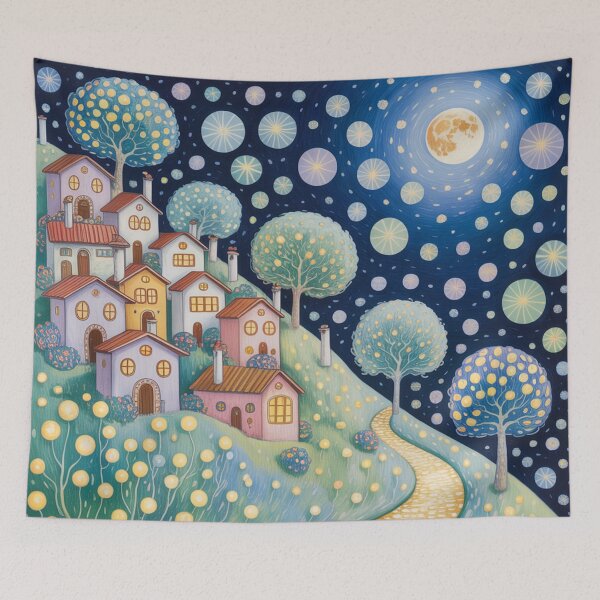 Item preview, Magical village. designed and sold by elegantpaterns.