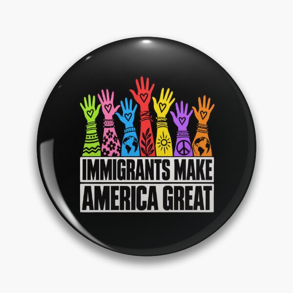 Item preview, Immigrants Make America Great designed and sold by ROUX-ART.