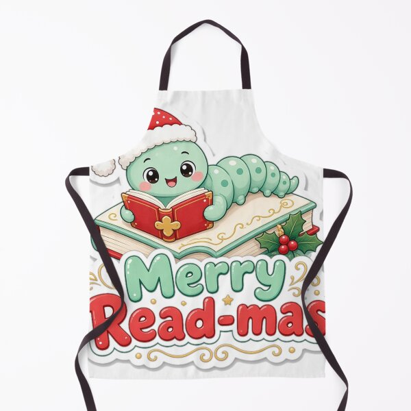 Item preview, Bookworm Christmas Merry Read-mas Gift designed and sold by Soft Merch.