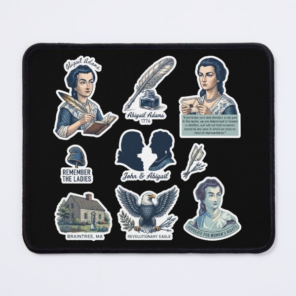 Item preview, Abigail adams Revolutionary Women Heritage Collage designed and sold by MOONE FLOWER.