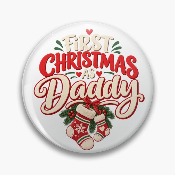 Item preview, First Christmas as Daddy New Dad Christmas Gift designed and sold by Corvoria.