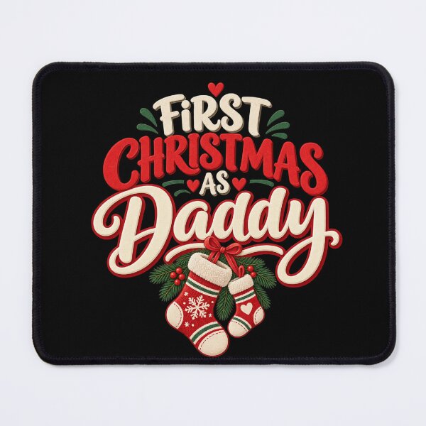 Item preview, First Christmas as Daddy New Dad Christmas Gift designed and sold by Corvoria.