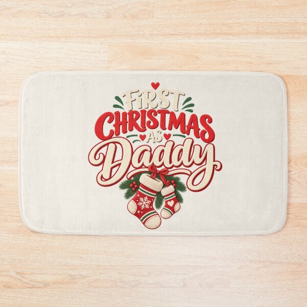 Item preview, First Christmas as Daddy New Dad Christmas Gift designed and sold by Corvoria.