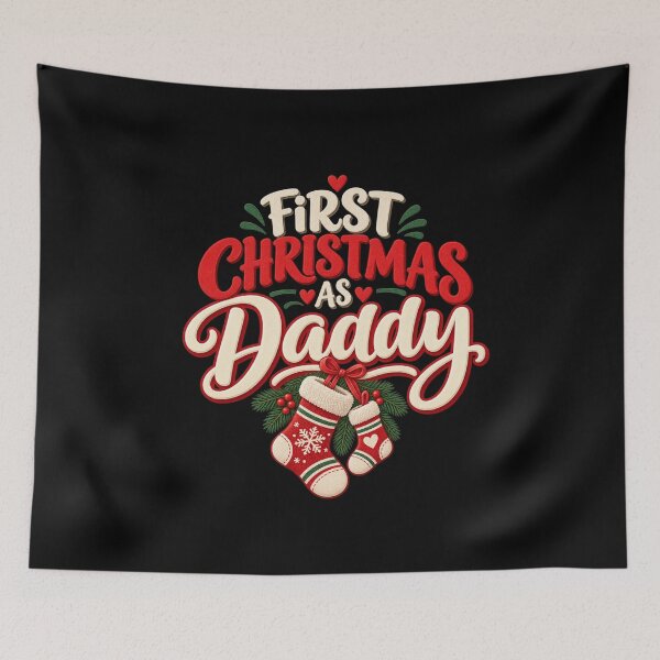 Item preview, First Christmas as Daddy New Dad Christmas Gift designed and sold by Corvoria.