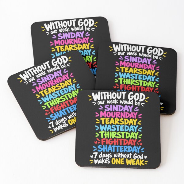 Item preview, Without God Christian Humor designed and sold by ROUX-ART.