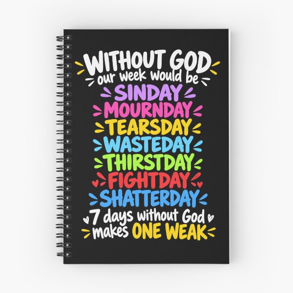 Item preview, Without God Christian Humor designed and sold by ROUX-ART.