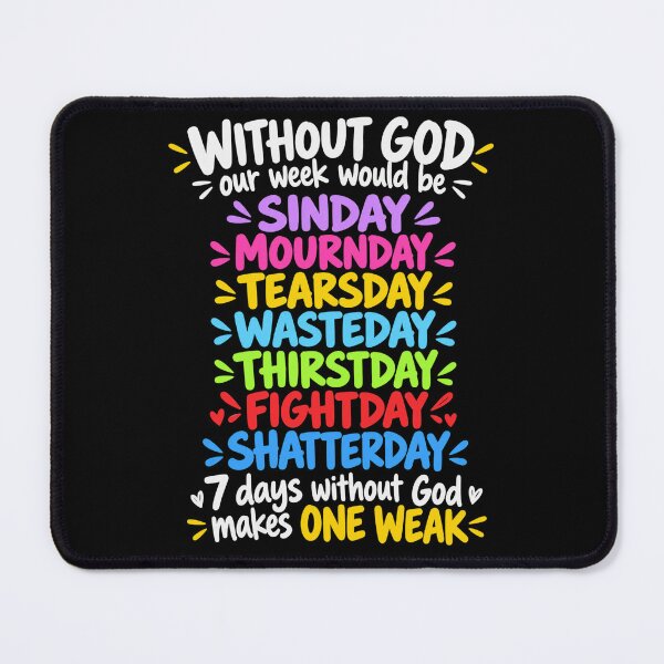 Item preview, Without God Christian Humor designed and sold by ROUX-ART.