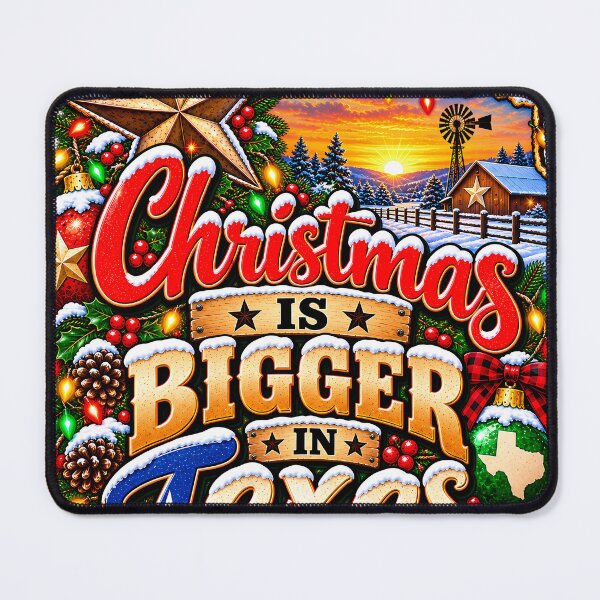Item preview, Christmas Is Bigger In Texas Lone Star Ranch Christmas designed and sold by 198tees.