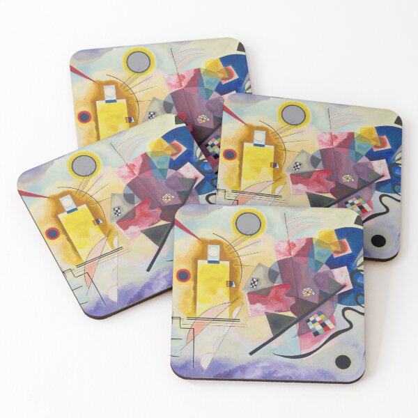 Item preview, Yellow-Red-Blue, geometric abstraction by Kandinsky designed and sold by Shoupay.