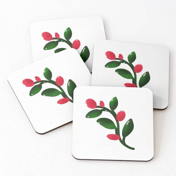 Item preview, Mistletoe Christmas Berries Botanical Holiday designed and sold by HopeAndHustle.