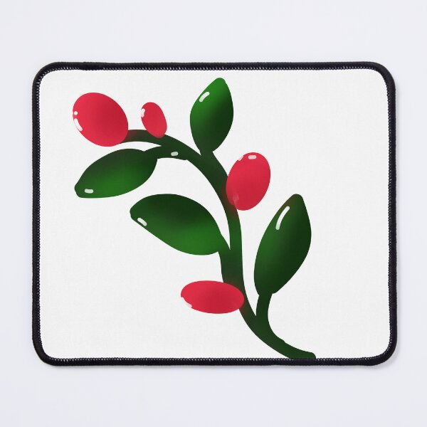 Item preview, Mistletoe Christmas Berries Botanical Holiday designed and sold by HopeAndHustle.