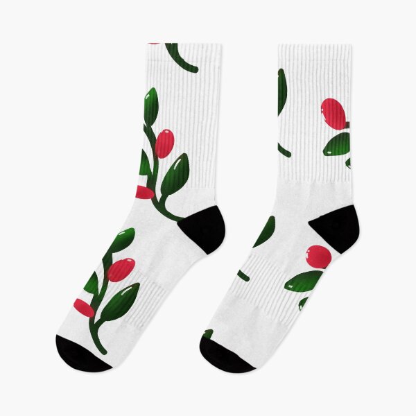 Item preview, Mistletoe Christmas Berries Botanical Holiday designed and sold by HopeAndHustle.