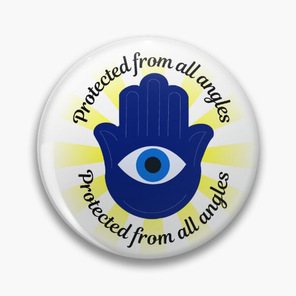 Item preview, Blue Hamsa Hand Evil Eye | Protection & Spiritual Symbol Design designed and sold by Palette _Vibes.
