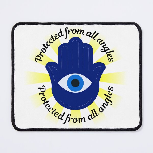 Item preview, Blue Hamsa Hand Evil Eye | Protection & Spiritual Symbol Design designed and sold by Palette _Vibes.