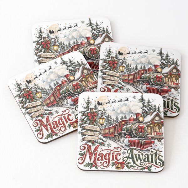 Item preview, Believe in the Magic Vintage Christmas Truck Graphic Tee designed and sold by DesignArtist.ia.