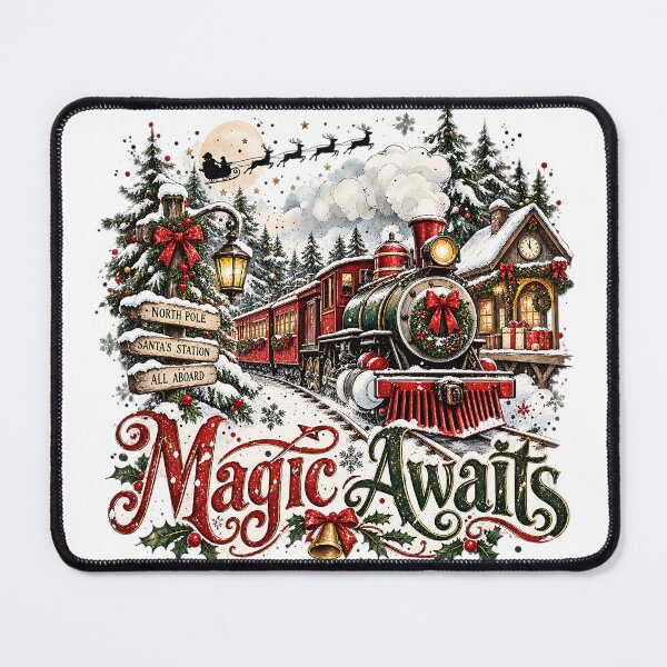 Item preview, Believe in the Magic Vintage Christmas Truck Graphic Tee designed and sold by DesignArtist.ia.