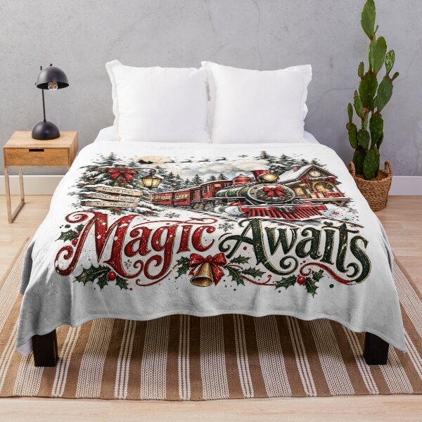 Item preview, Believe in the Magic Vintage Christmas Truck Graphic Tee designed and sold by DesignArtist.ia.