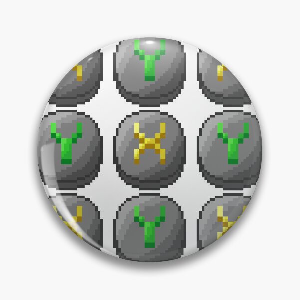 Item preview, X & Y button pixelart pattern(version without background) designed and sold by CyberphnxArtz.