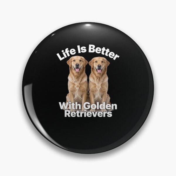 Item preview, Dog Pet Owner Design Life Is Better With Golden Retrievers designed and sold by fantasticdesign.