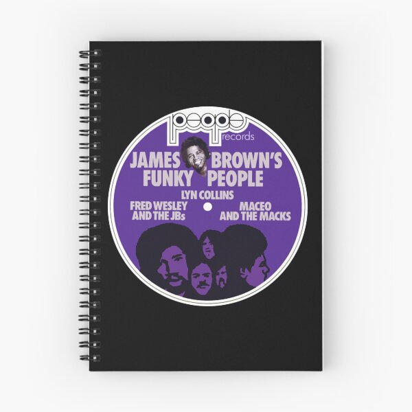 Item preview, James Browns Funky People Purple Vinyl Artwork designed and sold by kurisawaart.