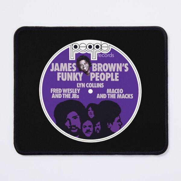 Item preview, James Browns Funky People Purple Vinyl Artwork designed and sold by kurisawaart.