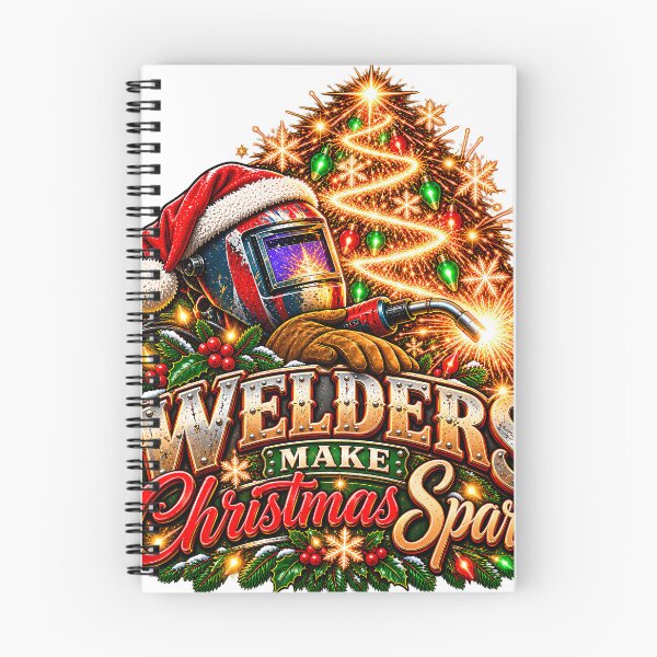 Item preview, Welders Make Christmas Spark Welding Sparks Christmas Tree designed and sold by 198tees.