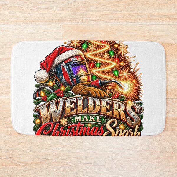Item preview, Welders Make Christmas Spark Welding Sparks Christmas Tree designed and sold by 198tees.