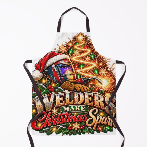 Item preview, Welders Make Christmas Spark Welding Sparks Christmas Tree designed and sold by 198tees.