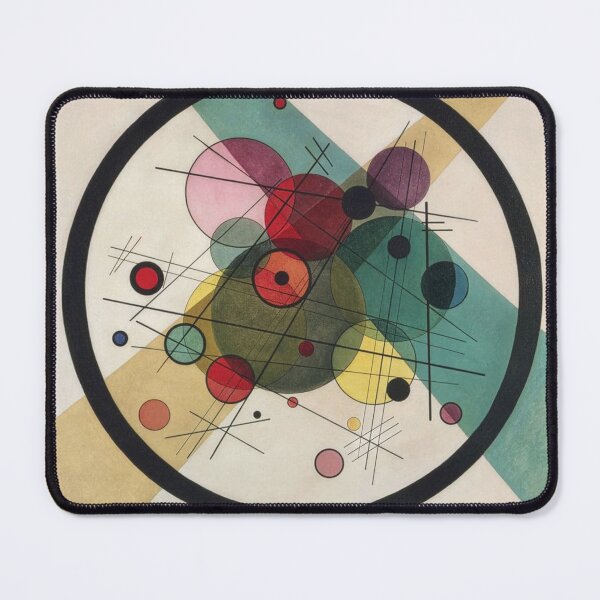 Item preview, Abstract geometric composition of concentric circles designed and sold by Shoupay.