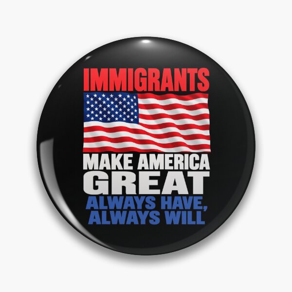 Item preview, Immigrant Pride American Flag designed and sold by ROUX-ART.