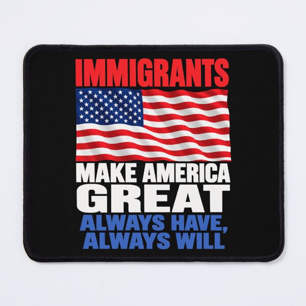 Item preview, Immigrant Pride American Flag designed and sold by ROUX-ART.