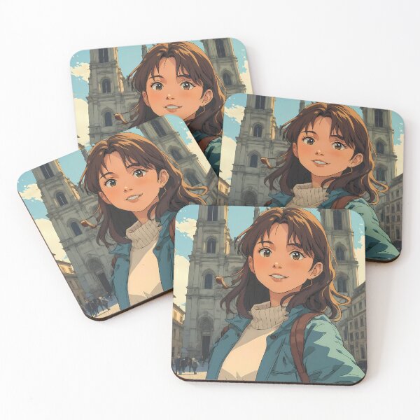 Item preview, Anime Girl in Santiago designed and sold by JacksoonLester.