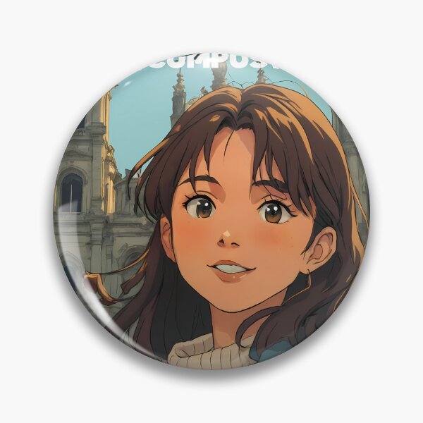 Item preview, Anime Girl in Santiago designed and sold by JacksoonLester.